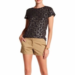 J. Crew Khaki 3" Chino Shorts Size 4